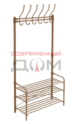 Вешалка напольная NIKA (ВПШ1/К коричневый) в прихожую